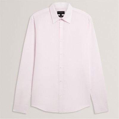 облекла,на,разпродажба,ted,baker,ted,baker,ls,reg,lin,shirt,lt,pink