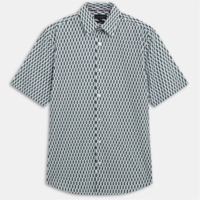 облекла,на,разпродажба,ted,baker,ted,ss,reg,fit,shirt,sn63,turquoise