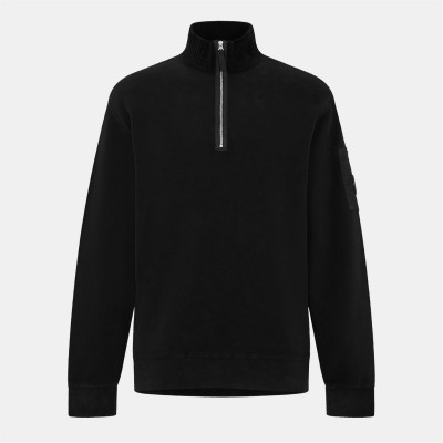 мъжки,ежедневни,облекла,мъжки,горнища,с,качулка,cp,company,cp,quarter,zip,lens,swea,sn61,black,999