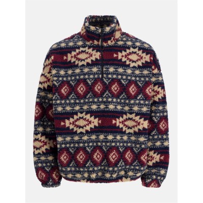 мъжко,горнище,с,цип,мъжки,туристически,полари,мъжки,полари,jack,and,jones,eddie,teddy,half,zip,top,mens,navy,blazer