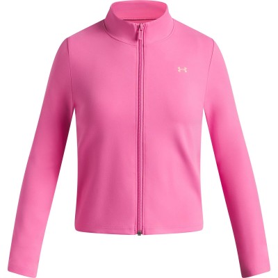 поларена,блуза,детски,полари,under,armour,kids,motion,full,zip,fleece,top,pink,frenzy