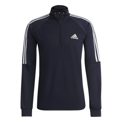 мъжко,горнище,с,цип,футболни,горнища,adidas,sereno,long,sleeve,zip,top,mens,navy,white