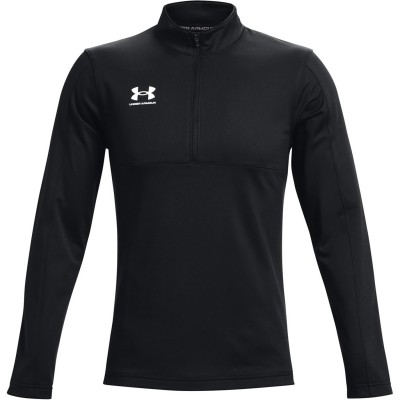 футболни,горнища,under,armour,challenger,half,zip,midlayer,mens,black,white