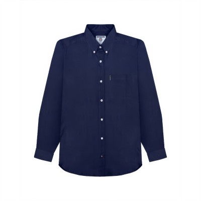 облекла,на,разпродажба,lambretta,men's,long,sleeve,oxford,shirt,navy