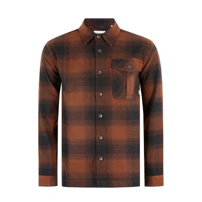 облекла,на,разпродажба,разпродажба,firetrap,firetrap,check,shirt,mens,tan,check