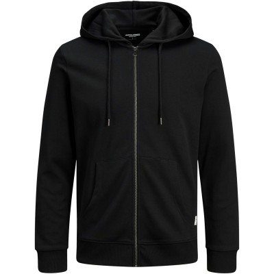 суичър,мъжки,туристически,полари,jack,and,jones,basic,basic,zip,up,hoodie,black