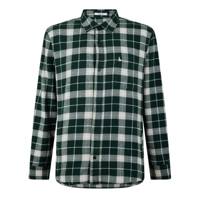 мъжки,ризи,jack,wills,check,shirt,sn44,evergreen