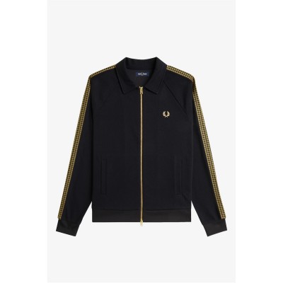 облекла,на,разпродажба,дамски,екипи,мъжки,ежедневни,облекла,мъжки,горнища,с,качулка,мъжки,екипи,fred,perry,fred,tape,track,jkt,sn62,black,102
