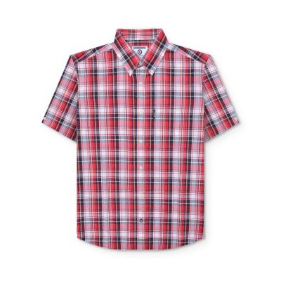 облекла,на,разпродажба,lambretta,sleeve,multi,check,shirt,red,white