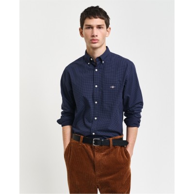 мъжки,ризи,gant,reg,micro,print,shirt,evening,blue,evening,blue