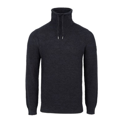 пуловер,мъжки,пуловери,firetrap,firetrap,cowl,neck,men's,jumper,navy