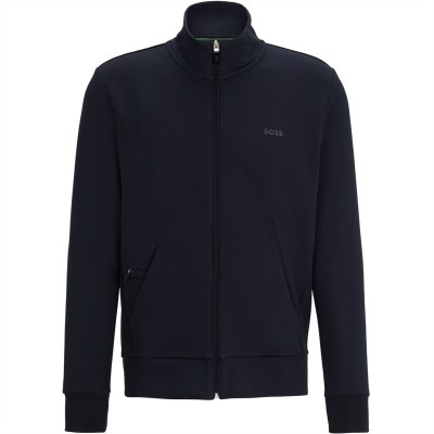 boss,skaz,curved,fleece,jacket,dark,blue,402