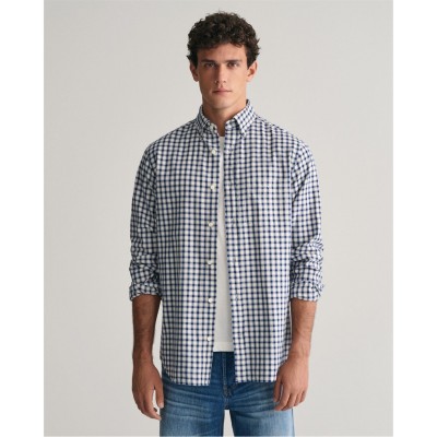 мъжки,ризи,gant,reg,archive,oxford,check,shirt,deep,deep,blue
