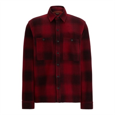 мъжки,ризи,boss,hbo,weecheckshirt,sn41,open,red