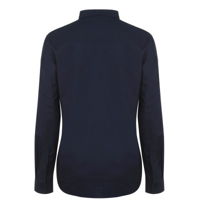 firetrap,basic,oxford,shirt,mens,navy
