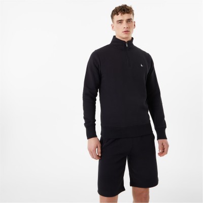 jack,wills,barchester,quarter,zip,sweatshirt,black