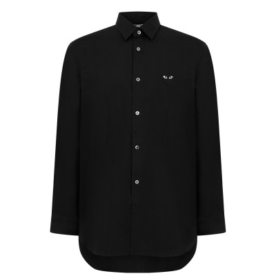 облекла,на,разпродажба,мъжки,ризи,comme,des,garcons,play,black,heart,shirt,black