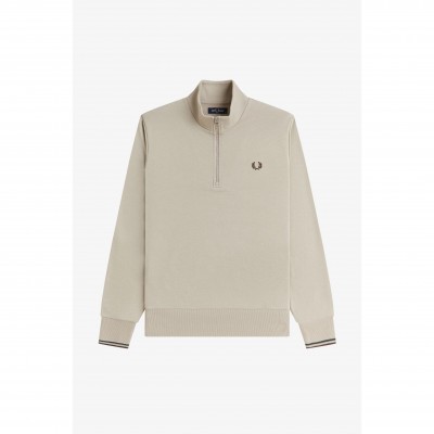 горнище,с,цип,мъжки,горнища,с,качулка,fred,perry,fredperry,half,zip,top,warm,oat,50a