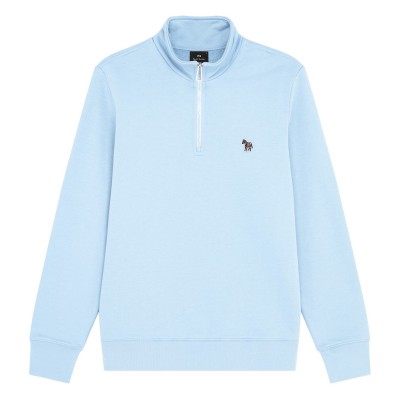блуза,облекла,на,разпродажба,мъжки,ежедневни,облекла,мъжки,горнища,с,качулка,ps,paul,smith,half,zip,sweatshirt,blue,41e