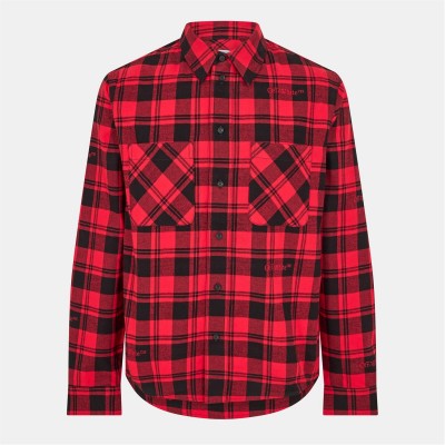 облекла,на,разпродажба,мъжки,ризи,off,white,check,shirt,red,black