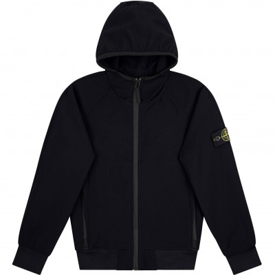 яке,stone,island,kids,cotton,long,sleeve,softshell,jacket,navy,v0020