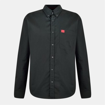 риза,с,дълъг,ръкав,облекла,на,разпродажба,мъжки,ризи,hugo,evito,long,sleeve,shirt,black