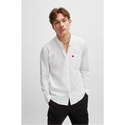 риза,с,дълъг,ръкав,мъжки,ризи,hugo,evito,long,sleeve,shirt,white,199