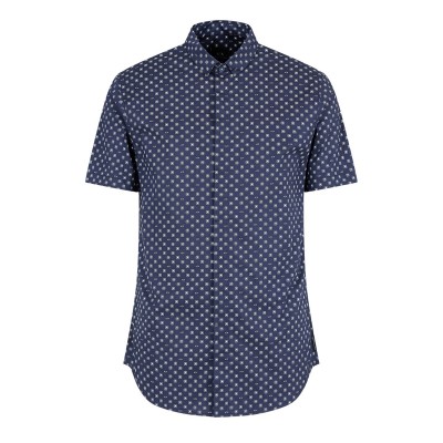 риза,с,къс,ръкав,мъжки,ризи,мъжки,облекла,размер,armani,exchange,mini,ax,short,sleeve,shirt,navy,75ab