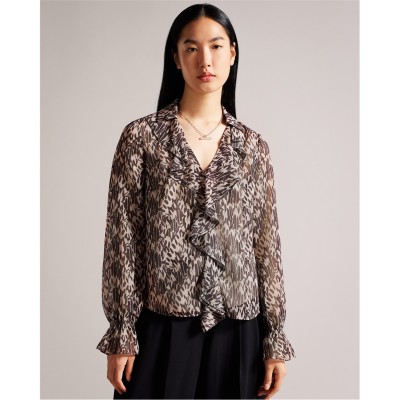 дамски,ризи,ted,baker,ted,bertei,blouse,ld99,nude,pink