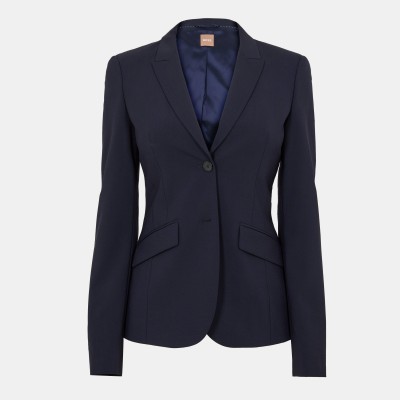 дамско,сако,дамски,якета,и,палта,boss,women,s,julea,blazer,open,blue
