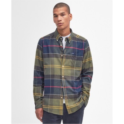 риза,с,дълъг,ръкав,облекла,на,разпродажба,мъжки,ризи,barbour,men's,edderton,long,sleeve,patterned,shirt,clssc,trtn,tn52