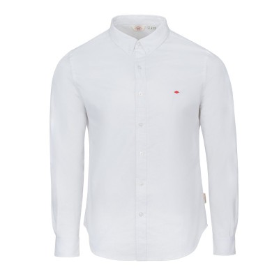 риза,с,дълъг,ръкав,lee,cooper,cooper,long,sleeve,oxford,shirt,white