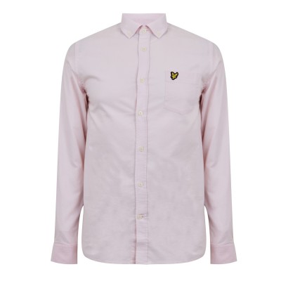 облекла,на,разпродажба,мъжки,ризи,lyle,and,scott,oxford,shirt,light,pink,w488