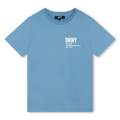юношеска,тениска,детски,облекла,dkny,small,logo,t,shirt,juniors,pale,blue,77g