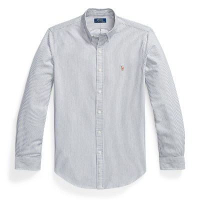 мъжки,ризи,polo,ralph,lauren,men,s,slim,fit,striped,oxford,shirt,slate,white