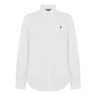 риза,с,дълъг,ръкав,мъжки,ризи,polo,ralph,lauren,mens,slim,fit,oxford,long,sleeve,shirt,white