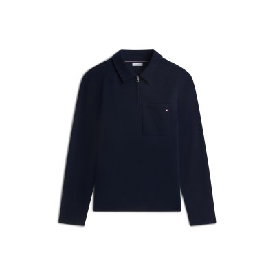 мъжки,горнища,с,качулка,tommy,hilfiger,men,s,1,4,zip,fleece,desert,sky
