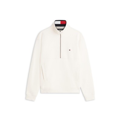 облекла,на,разпродажба,мъжки,ежедневни,облекла,мъжки,горнища,с,качулка,tommy,hilfiger,tommy,flag,1,2zip,sn62,ivory,petal