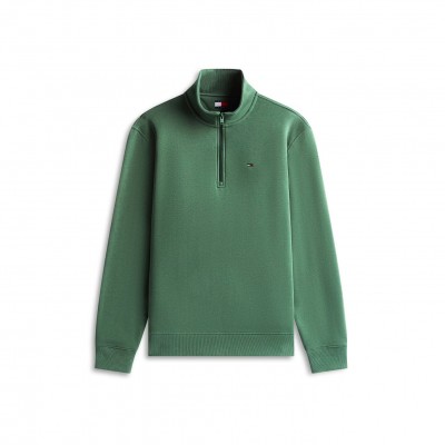 мъжки,ежедневни,облекла,мъжки,горнища,с,качулка,tommy,jeans,tj,fleece,1,4zip,sn63,shadow,pine