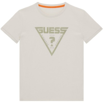 юношеска,тениска,детски,облекла,guess,short,sleeve,mini,me,t,shirt,juniors,stone,g9l9