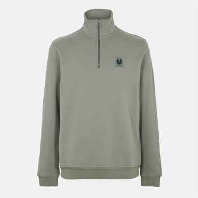 блуза,облекла,на,разпродажба,мъжки,ежедневни,облекла,мъжки,горнища,с,качулка,belstaff,quarter,zip,sweatshirt,sage,green