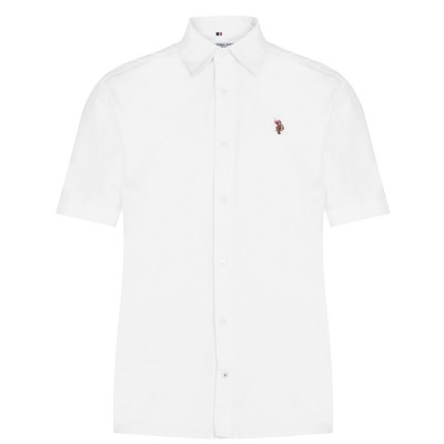мъжка,блуза,с,яка,us,polo,assn,us,polo,oxford,short,sleeve,shirt,mens,bright,white