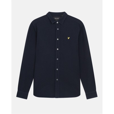 зимни,аксесоари,мъжки,ризи,lyle,and,scott,poplin,check,shirt,black,olivew753