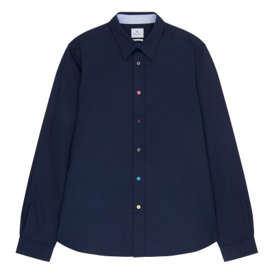 мъжки,ризи,ps,paul,smith,multi,poplin,shirt,navy,48