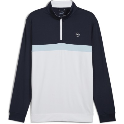 мъжки,туристически,полари,мъжки,полари,puma,colorblock,quarter,zip,dp,nvy,wht,glw