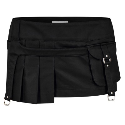 дамска,пола,поли,и,къси,панталони,off,white,cargo,mini,skirt,womens,black
