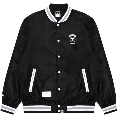 яке,облекла,на,разпродажба,мъжки,якета,aape,varsity,embroidered,regular,fit,shell,jacket,black