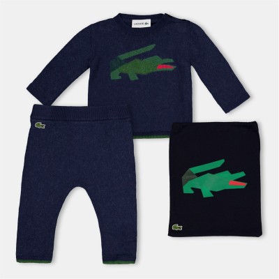пижама,детски,облекла,lacoste,pyjama,bb99,navy,multico