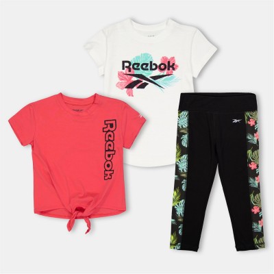 комплект,разпродажба,reebok,бебешки,облекла,детски,3/4,панталони,reebok,3pcs,set,bb99,paradise,pink