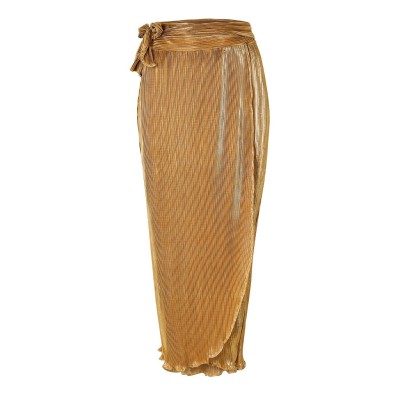 пола,поли,и,къси,панталони,never,fully,dressed,gold,plisse,jaspre,skirt,gold